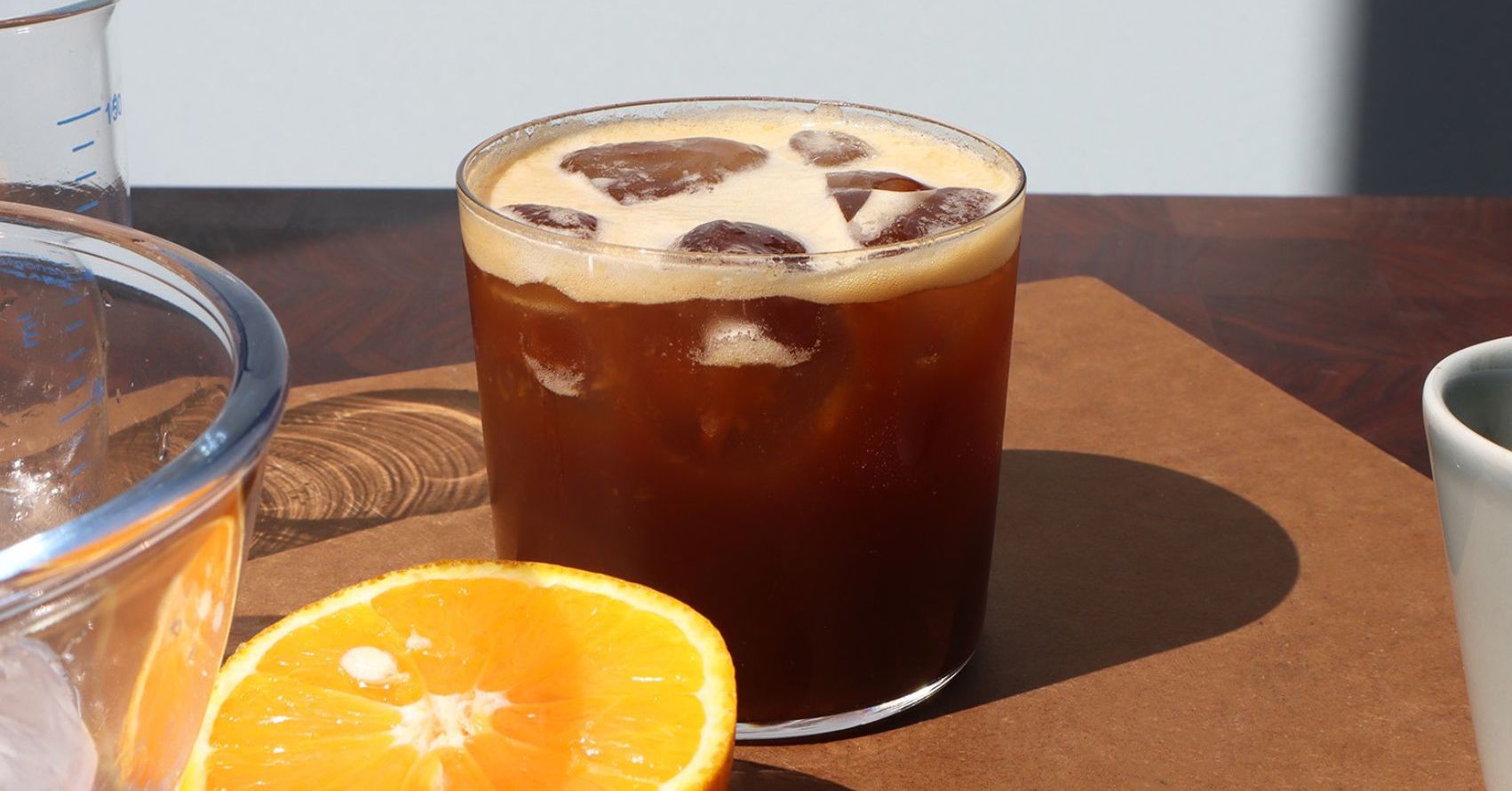 Orange Coffee Tonic - Recipe Hippie