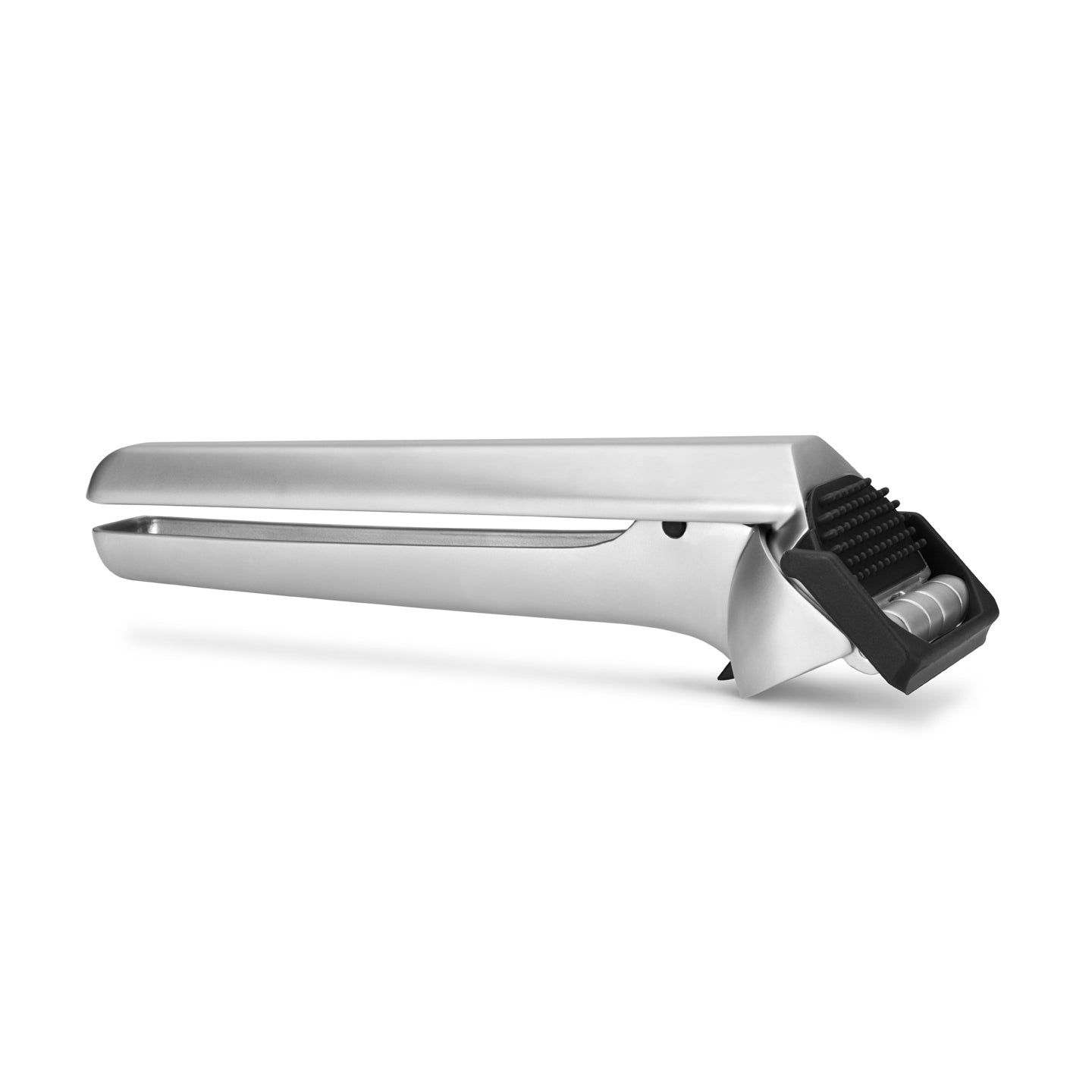 Soft-Handled Garlic Press, Built-in Cleaner – Storeium