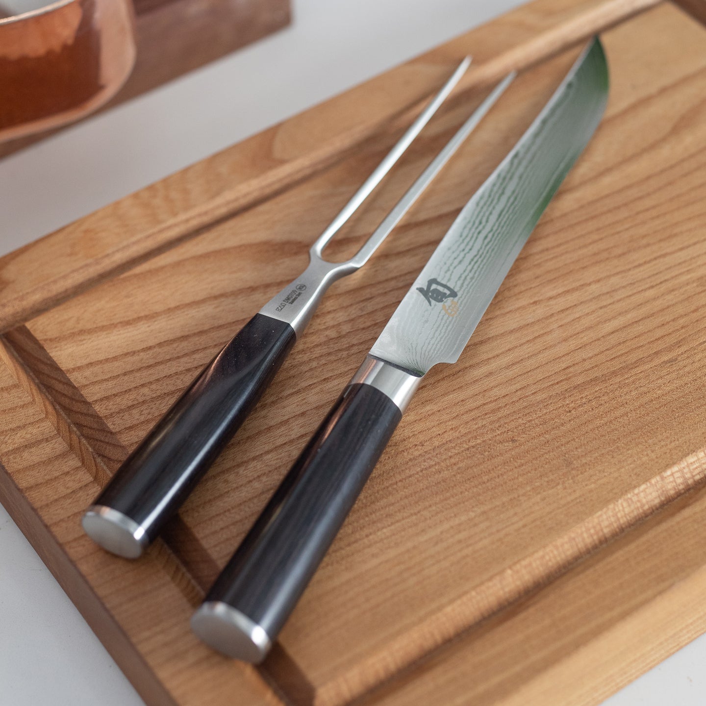 Shun Premier 2-Piece Carving Knife Set