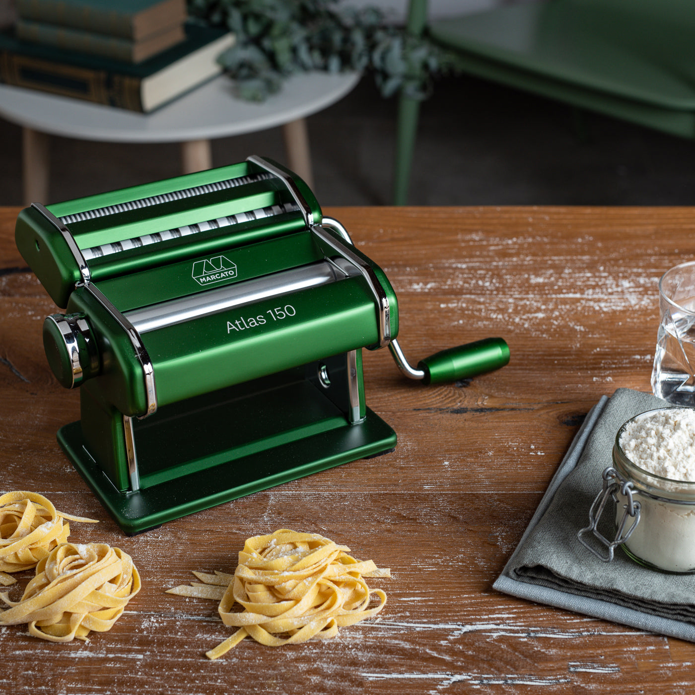 Marcato Atlas 150 pasta maker, green