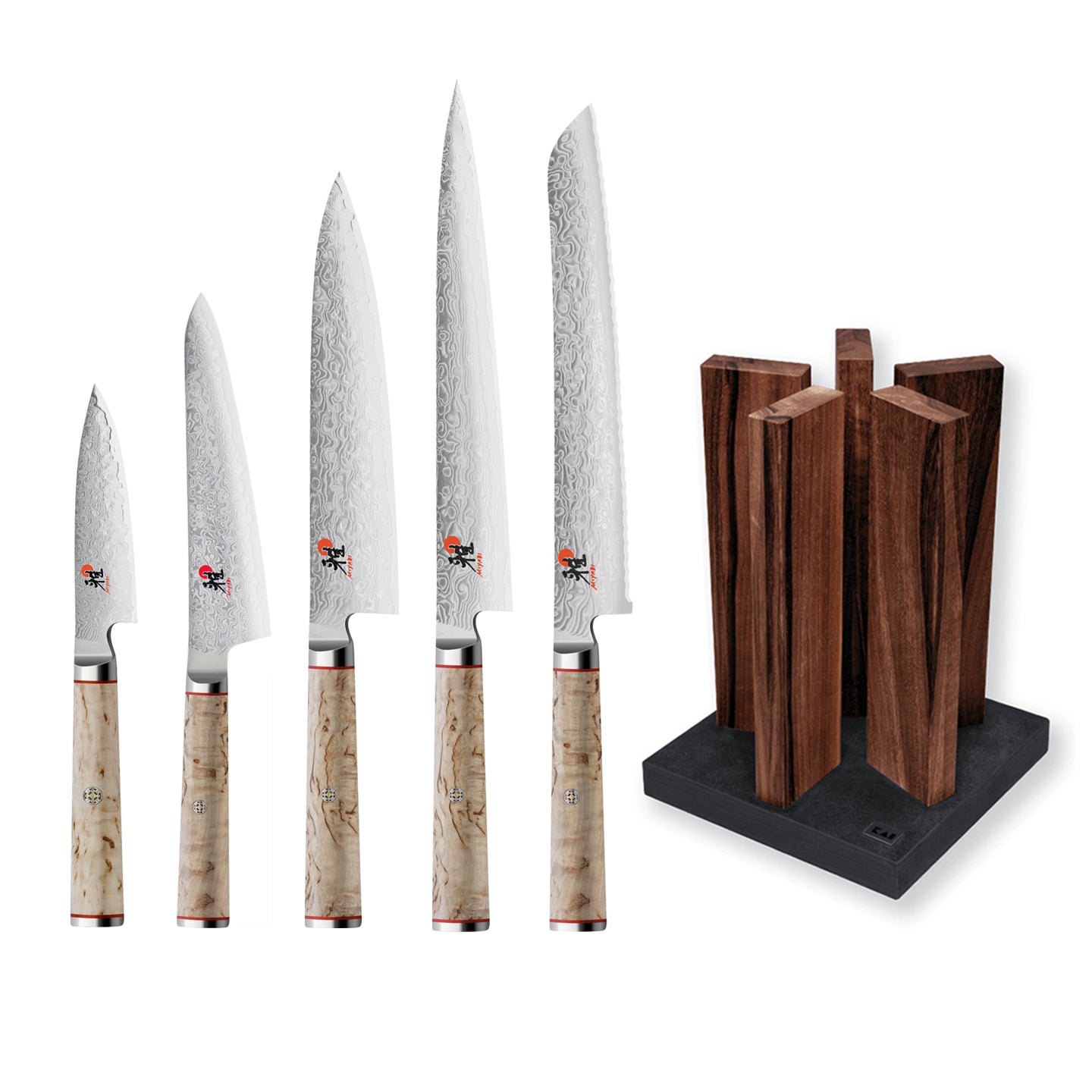 Miyabi Birchwood SG2 9 Piece Knife Block Set