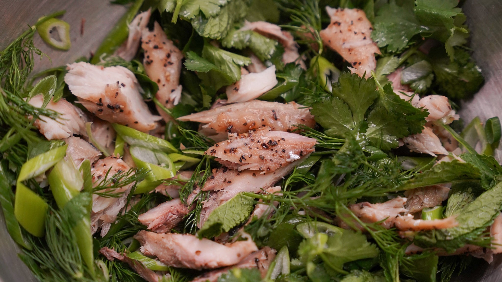 Smoked Mackerel and Preserved Lemon Salad