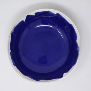 Bertozzi Brushed Bowl / Porcelain / 25cm / Dark Blue