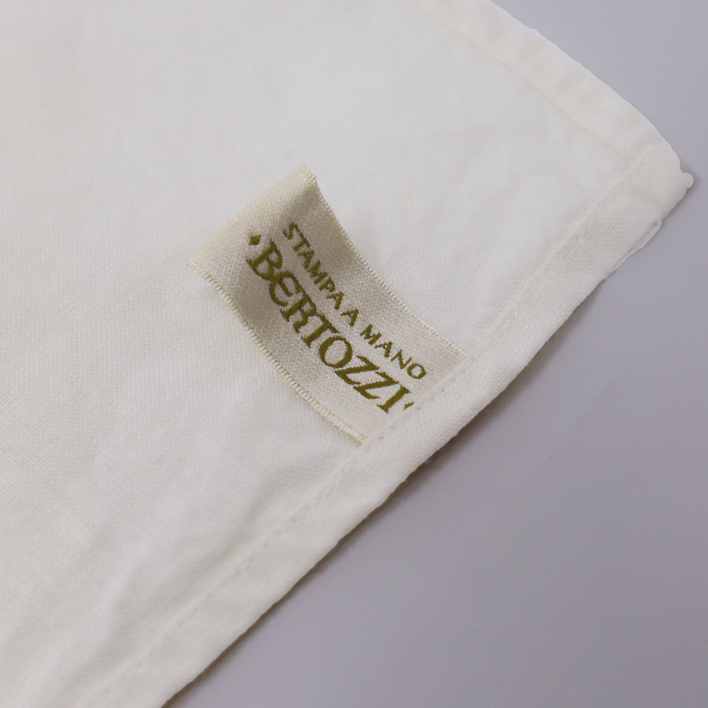 Bertozzi Linen Napkin 45x45cm / Pack of 4 / Palm/Natural Base *