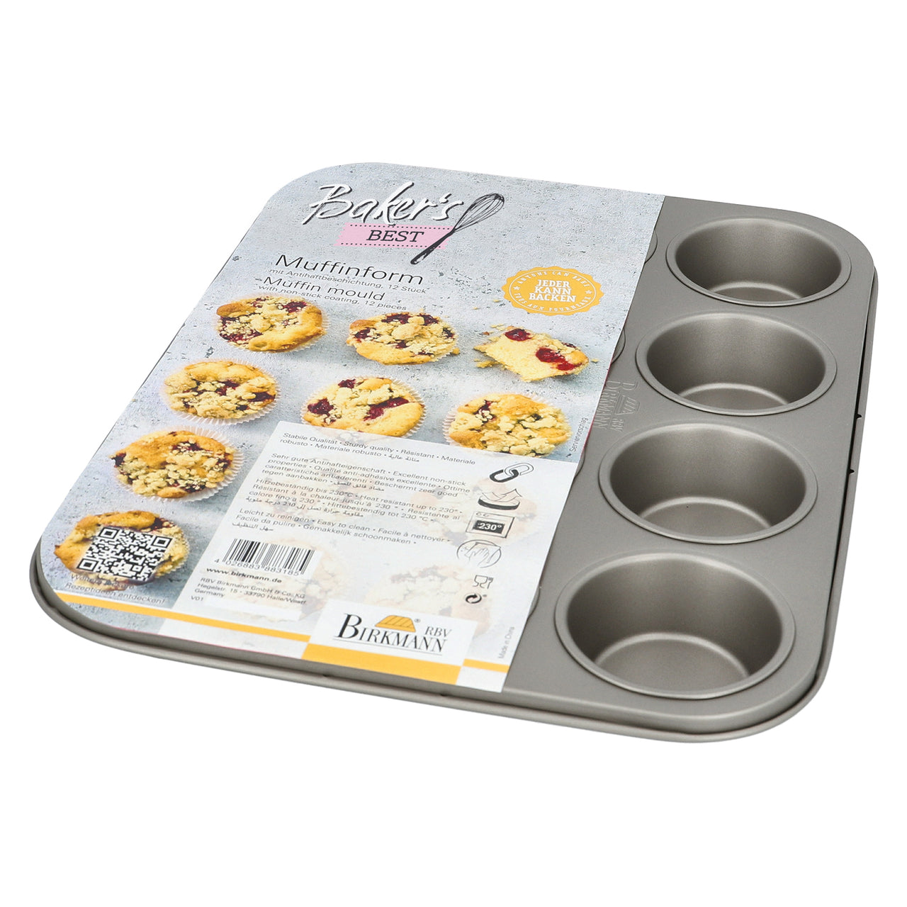 Birkmann Baker s Best Non Stick 12 Hole Muffin Pan Borough Kitchen