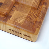 Borough Kitchen End Grain Carving Board / Ash