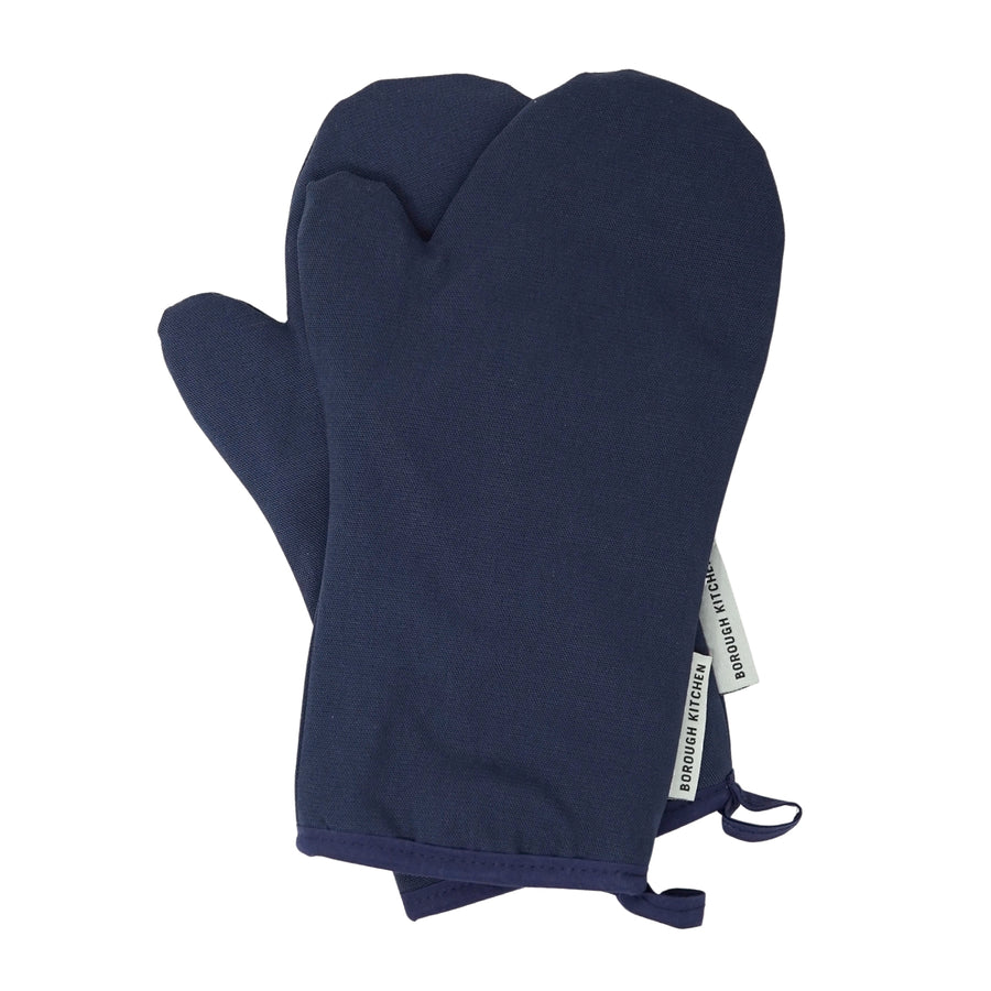 Borough Kitchen Oven Mitts / Pack of 2 / Navy