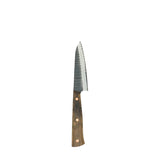 Blenheim Forge Full Tang 3 Knife, Whetstone and Walnut Block Set