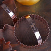 Copper Cookie Cutter / Round Fluted