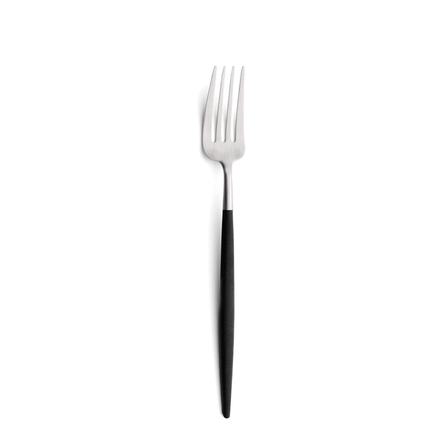 Cutipol Goa Table Fork / Black and Stainless Steel