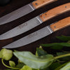 Goyon-Chazeau Le Thiers Brasserie Steak Knife Set / Set of 4 / Juniper