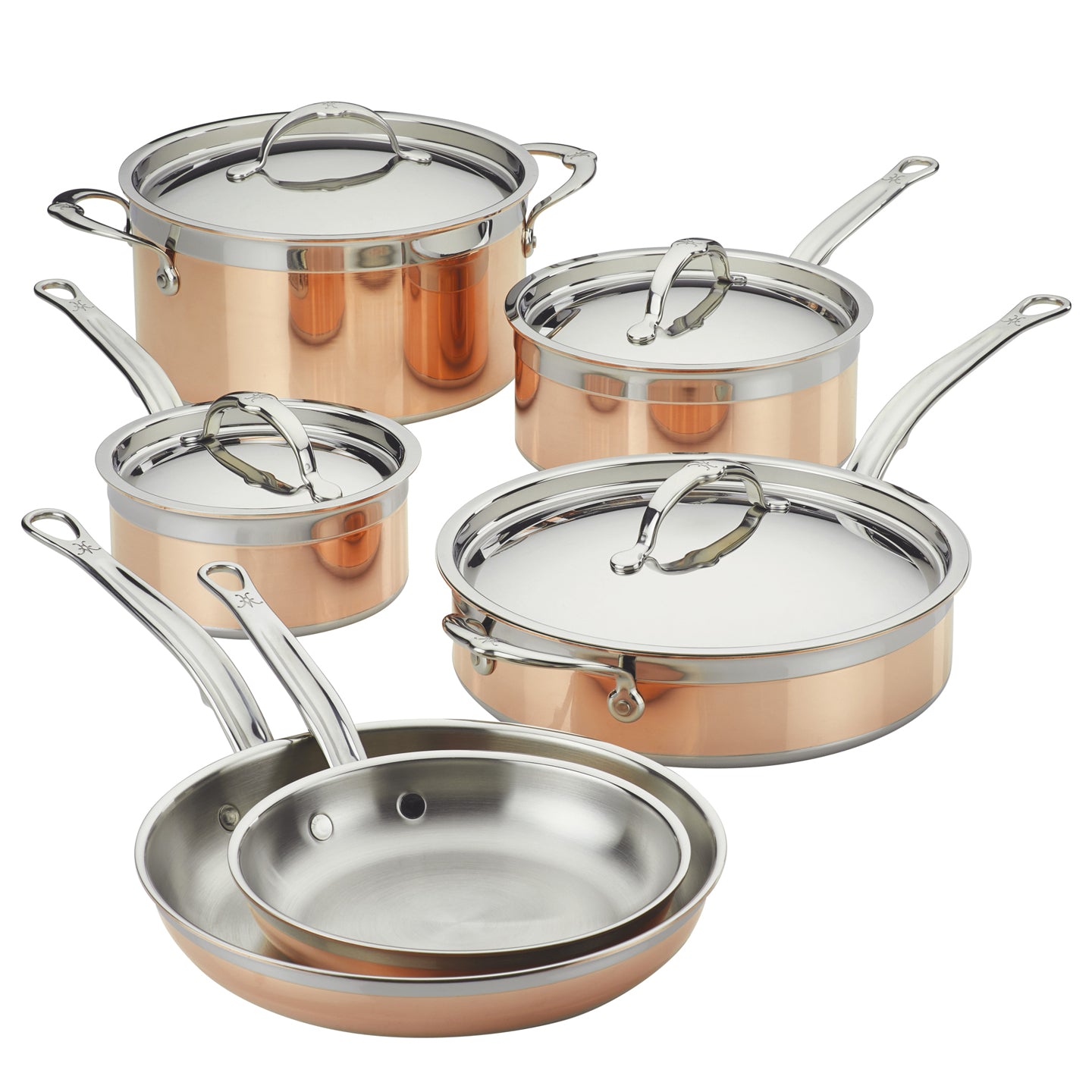 Hestan CopperBond Induction Copper 6 Piece Cookware Set