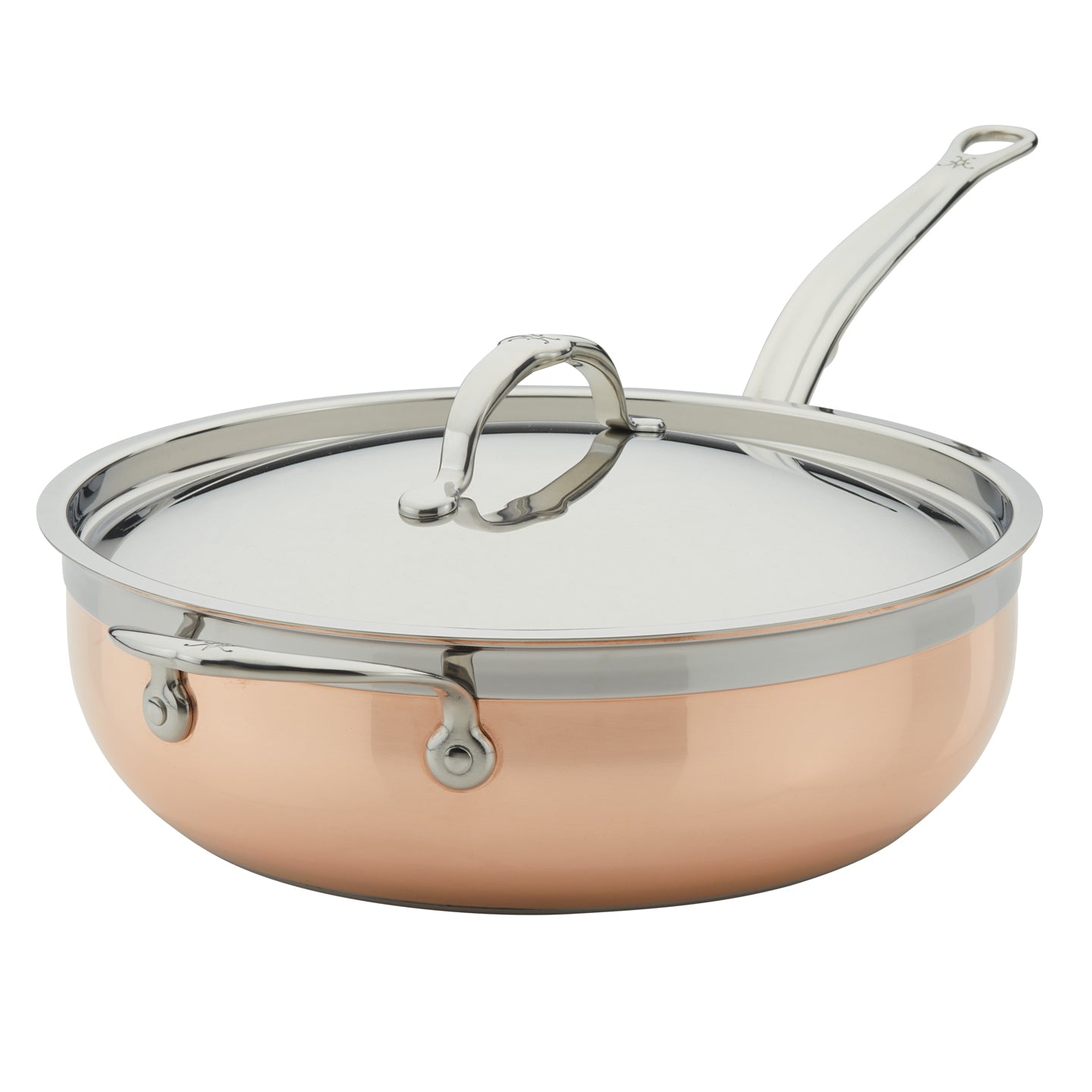 Hestan CopperBond Induction Copper Essential Pan with Lid