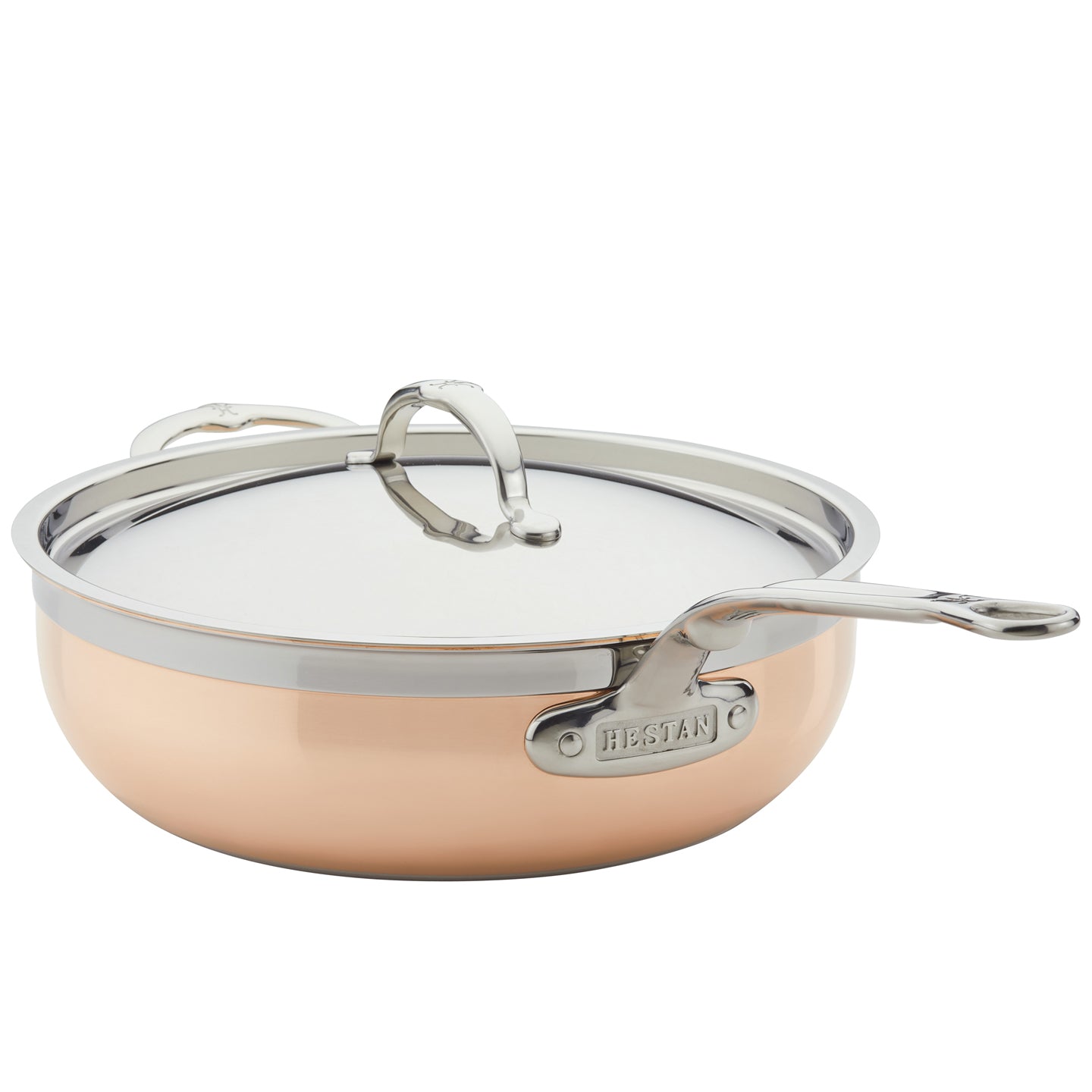 Hestan CopperBond Induction Copper Essential Pan with Lid