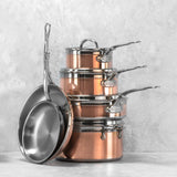 Hestan CopperBond Induction Copper 6 Piece Cookware Set