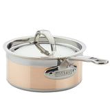 Hestan CopperBond Induction Copper Saucepan with Lid