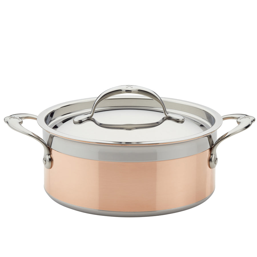 Hestan CopperBond Induction Copper Soup Pot with Lid