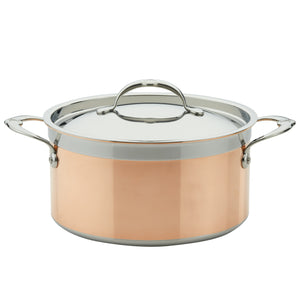 Hestan CopperBond Induction Copper Stockpot with Lid