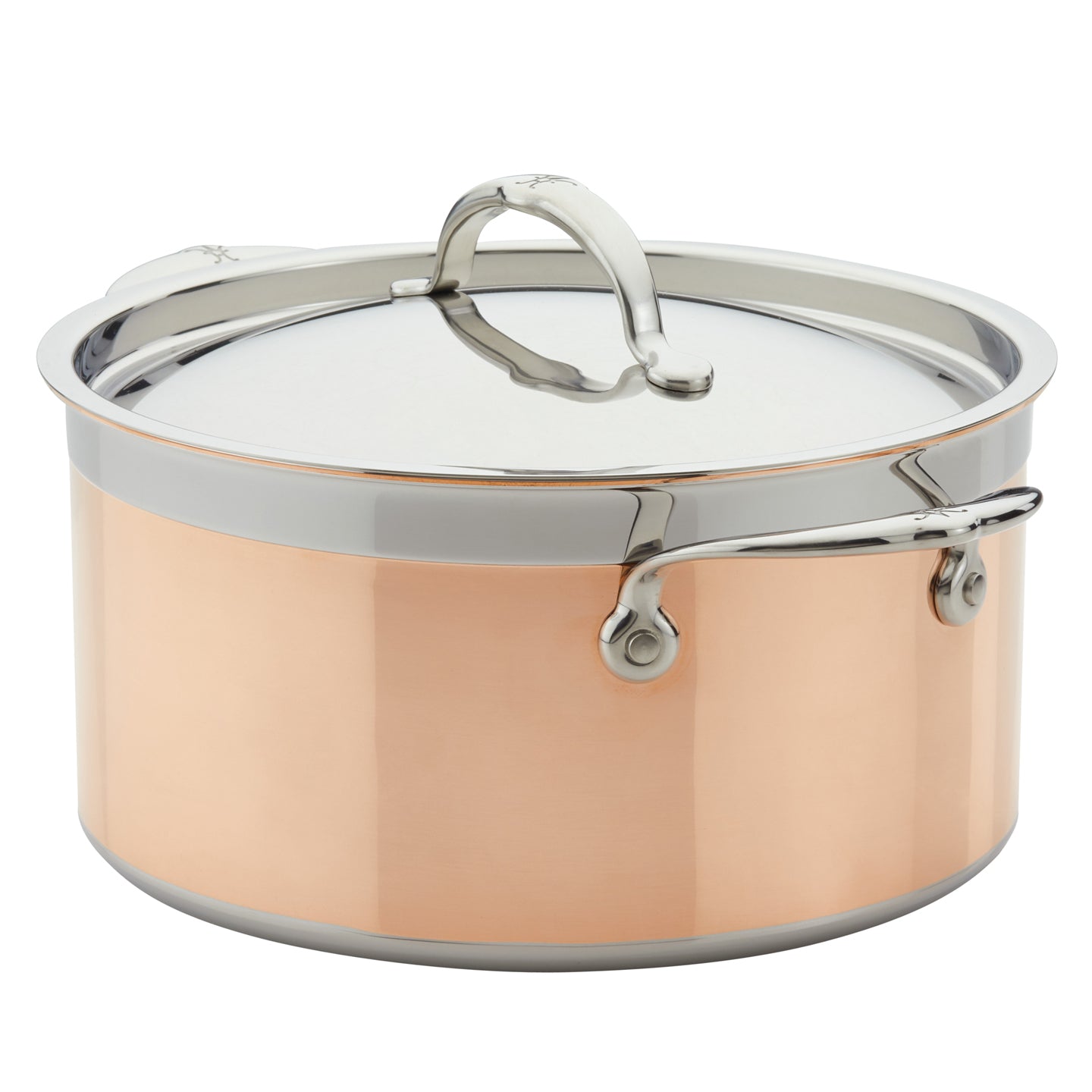 Hestan CopperBond Induction Copper Stockpot with Lid