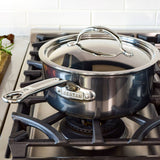 Hestan NanoBond Titanium Saucepan with Lid