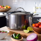 Hestan NanoBond Titanium Stockpot with Lid