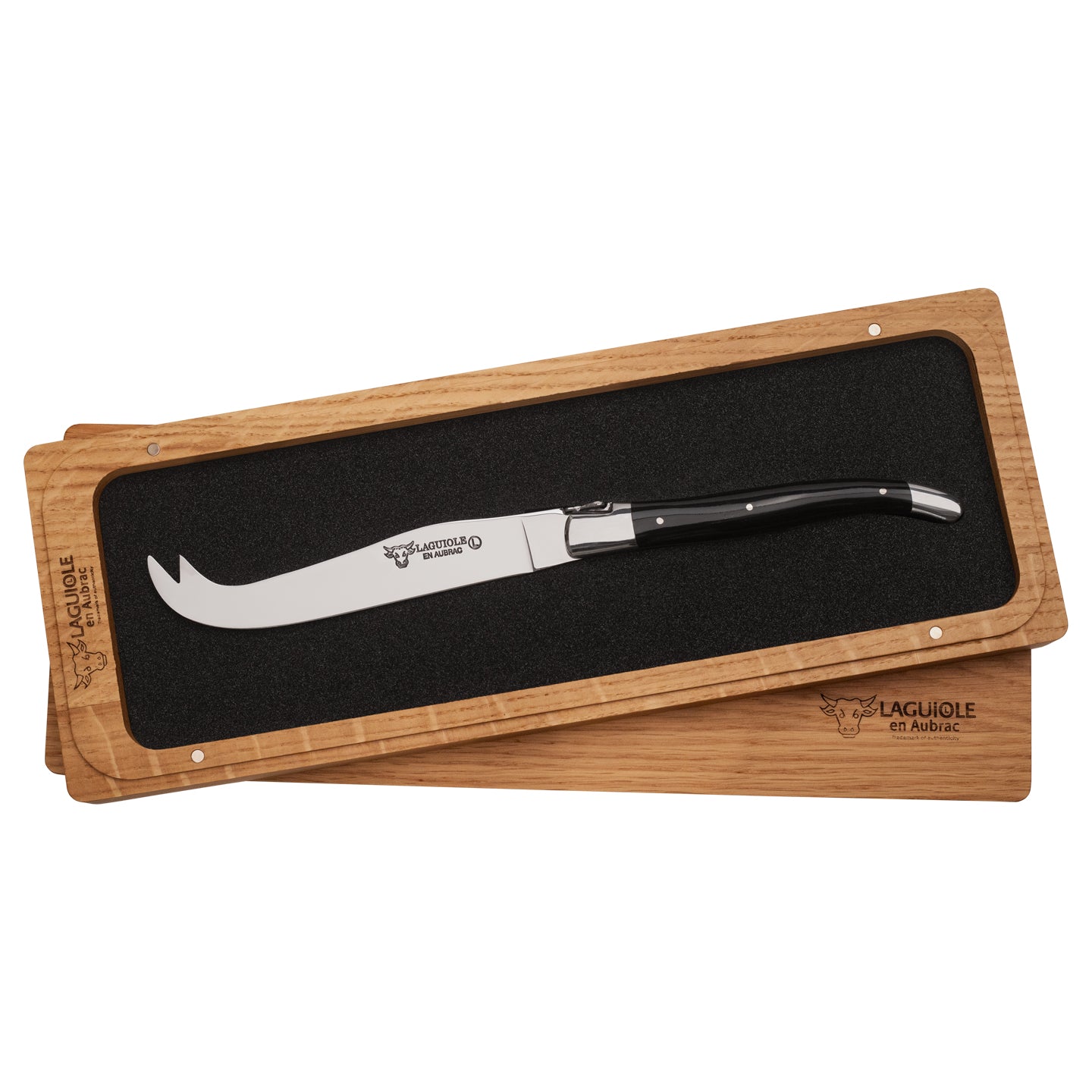 Laguiole en Aubrac Cheese Knife with Buffalo Horn Handle