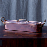 Mauviel M'Tradition Hammered Copper Fish Kettle