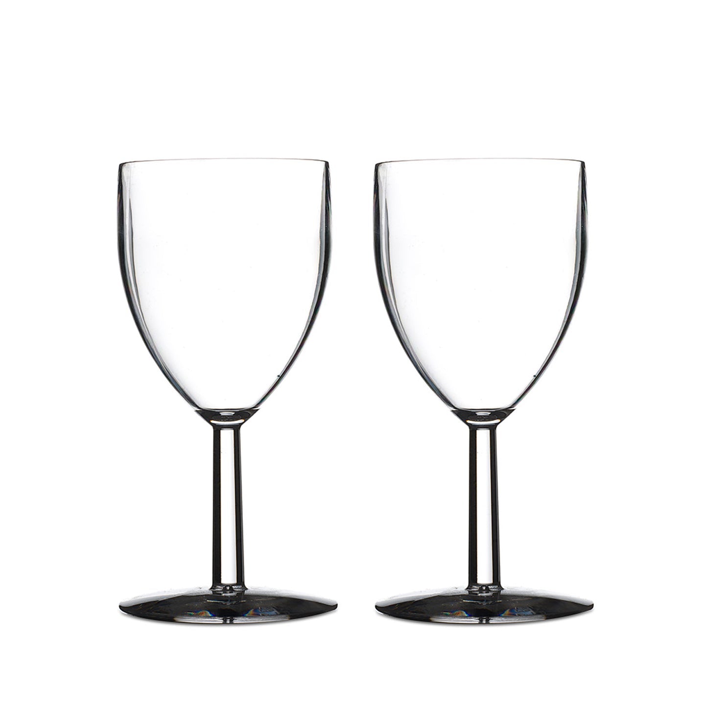 Mepal Acrylic Wine Glass / Set of 2 / Clear (Ex-Display)