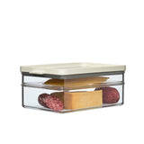 Mepal Omnia Duo Fridge Storage Box / 23x15cm / Nordic White