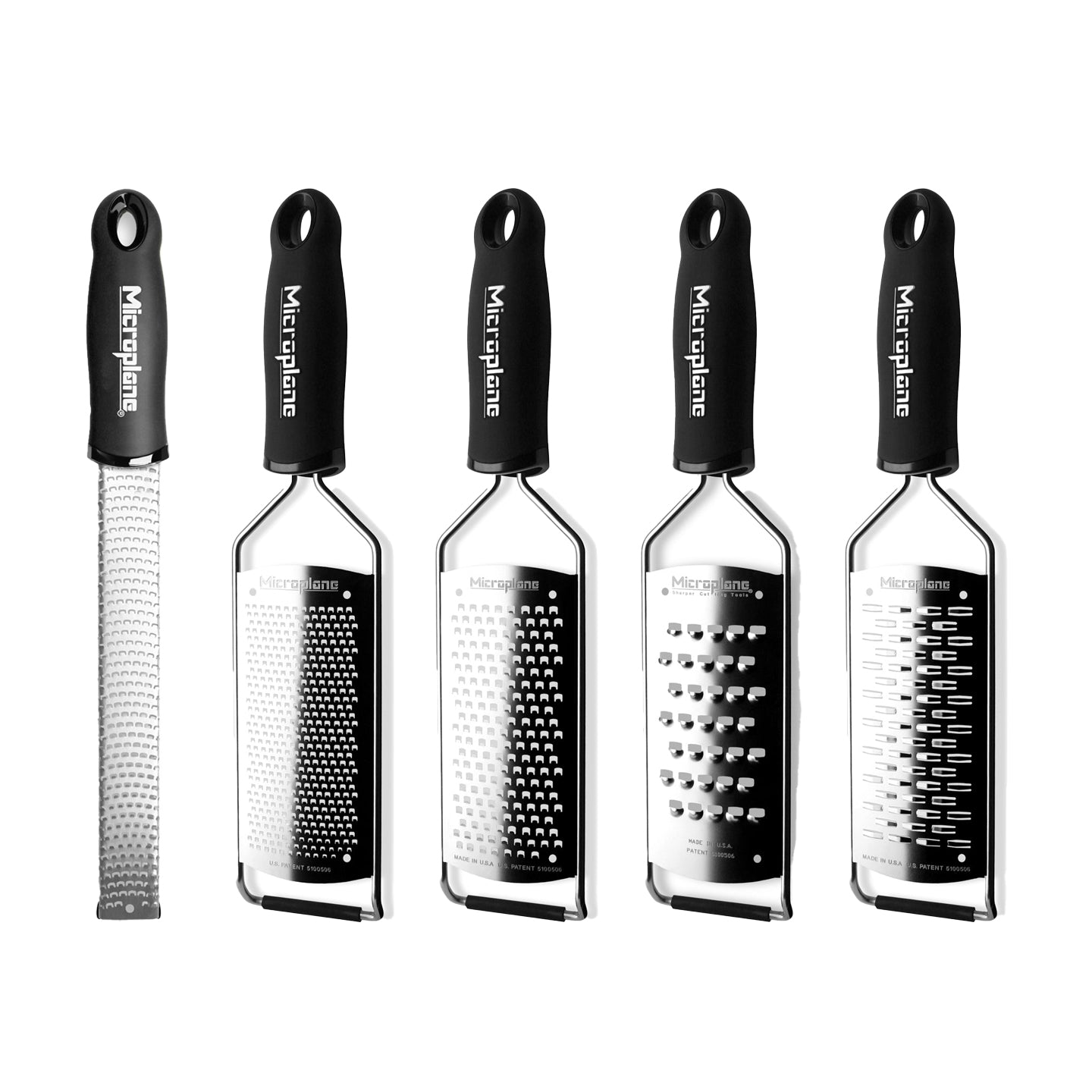 Microplane Gourmet Series 5 Piece Set