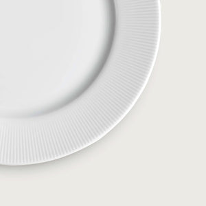 Pillivuyt Eventail Rimmed Dinner Plate / 28cm