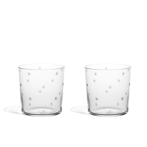 Richard Brendon Star Cut Rocks Glass / Set of 2 **