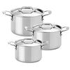 Silampos TriPly 3 Piece Casserole Set