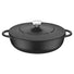 Tramontina Enamelled Cast Iron Saute Casserole / Black / 28cm (Ex-Display)