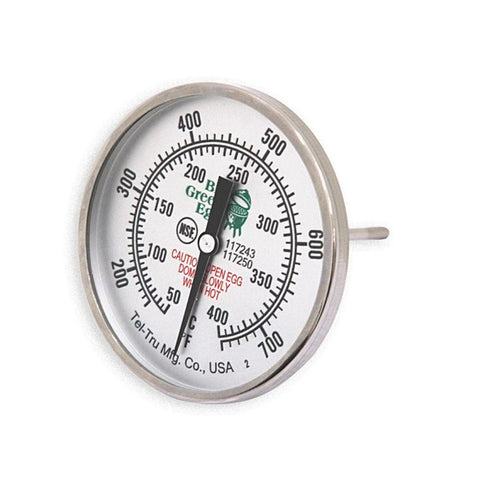 Tel-Tru - BIG Green Egg, Primo, Komodo, Grill Dome, or other Kamado-style  Replacement Thermometer LT225R, 5 inch stem, 200/1000 degrees F