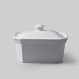 Porcelain Terrine with Lid / Large / 18x11x13cm *