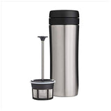 Espro P1 Travel Press for Coffee / Brushed Steel