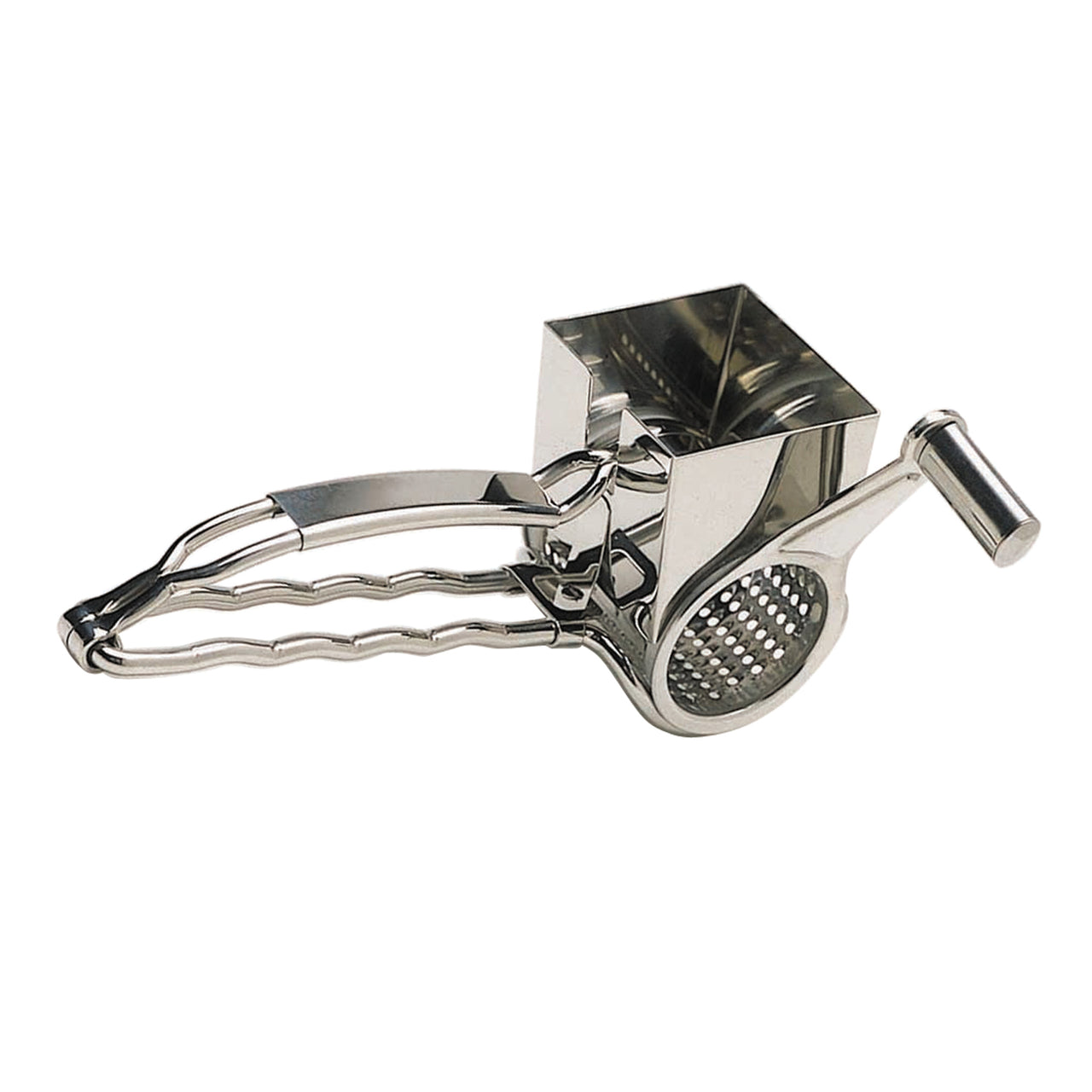 Cuisinox Stainless Steel Rotary Cheese Grater & Reviews
