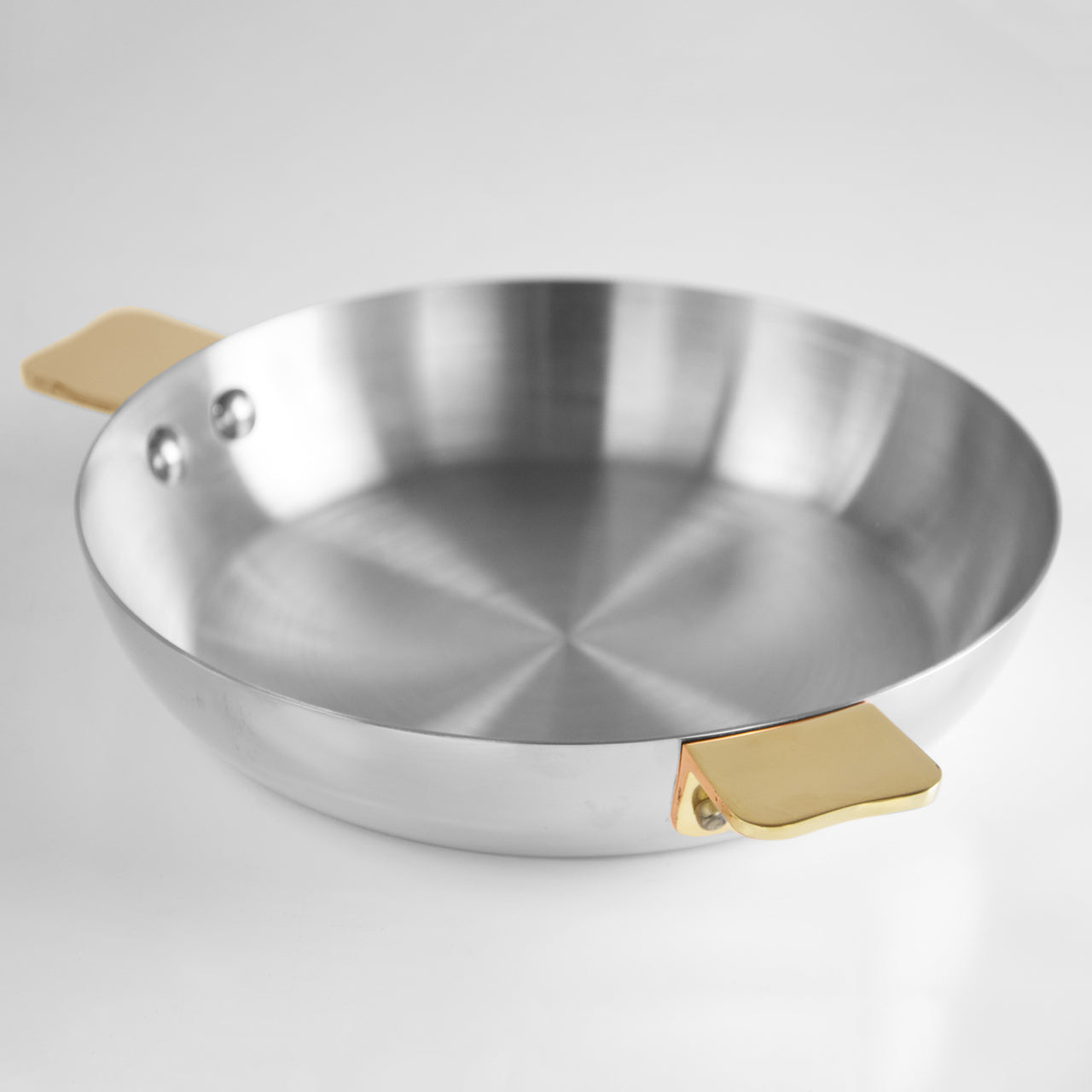 Motif Divided Bronze Round Pan for Hotels, Foodservice