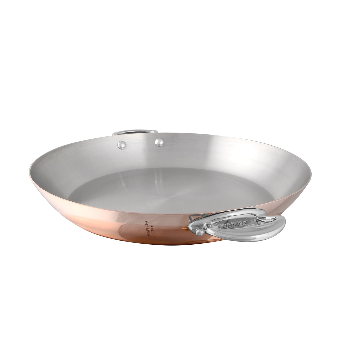 Mauviel M'150S Frying Pan 2 Handles